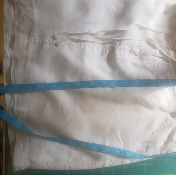 Max Studio's linen short skirt size m - Picture 4 of 5